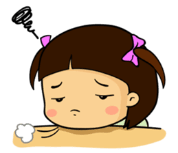 MY Naughty Little Girl sticker #2023629