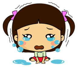 MY Naughty Little Girl sticker #2023630