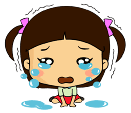 MY Naughty Little Girl sticker #2023630