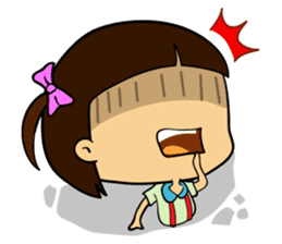 MY Naughty Little Girl sticker #2023631