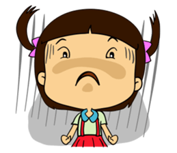 MY Naughty Little Girl sticker #2023632