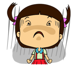 MY Naughty Little Girl sticker #2023632