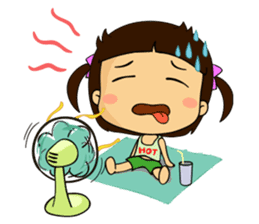 MY Naughty Little Girl sticker #2023635