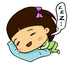 MY Naughty Little Girl sticker #2023639