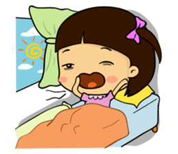 MY Naughty Little Girl sticker #2023640