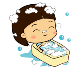 MY Naughty Little Girl sticker #2023641