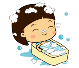 MY Naughty Little Girl sticker #2023641