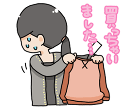 Housewife work hard at home Sticker sticker #2023679