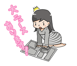 Housewife work hard at home Sticker sticker #2023682