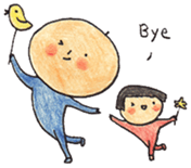 Mr. Big-head and Ms. Small-head sticker #2023787