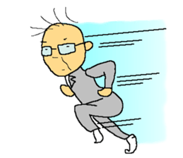 Depression of the office worker sticker #2023809