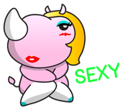 Pinky Blinky - Fine sticker #2024326