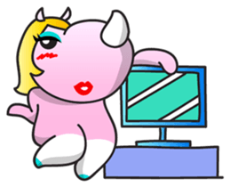 Pinky Blinky - Fine sticker #2024331