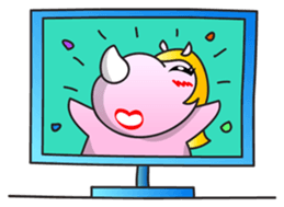 Pinky Blinky - Fine sticker #2024332