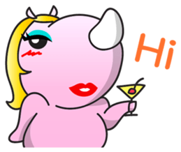 Pinky Blinky - Fine sticker #2024336