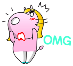 Pinky Blinky - Fine sticker #2024356