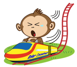 Monchi 4 - Activity & Local Food sticker #2024486