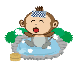 Monchi 4 - Activity & Local Food sticker #2024489