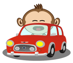 Monchi 4 - Activity & Local Food sticker #2024493