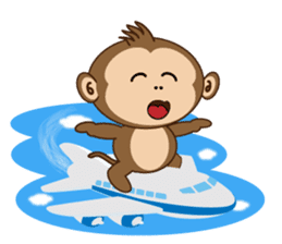 Monchi 4 - Activity & Local Food sticker #2024497