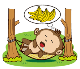 Monchi 4 - Activity & Local Food sticker #2024503