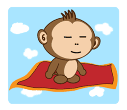 Monchi 4 - Activity & Local Food sticker #2024512