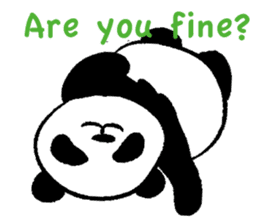 English ver. Cute! Baby PANDA sticker #2024569