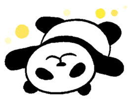 English ver. Cute! Baby PANDA sticker #2024570