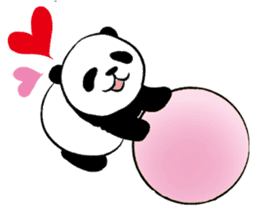 English ver. Cute! Baby PANDA sticker #2024572