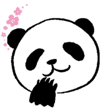 English ver. Cute! Baby PANDA sticker #2024576