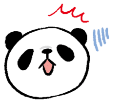 English ver. Cute! Baby PANDA sticker #2024579