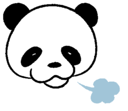 English ver. Cute! Baby PANDA sticker #2024582