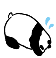English ver. Cute! Baby PANDA sticker #2024592