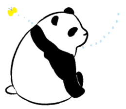 English ver. Cute! Baby PANDA sticker #2024597