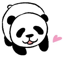 English ver. Cute! Baby PANDA sticker #2024603