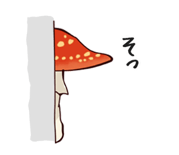 Fly agaric sticker #2024808