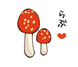 Fly agaric sticker #2024813