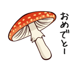 Fly agaric sticker #2024814