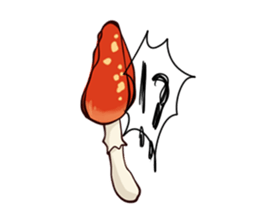 Fly agaric sticker #2024821