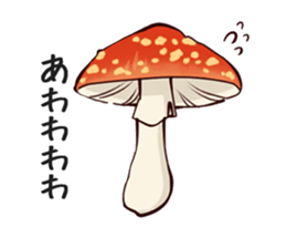 Fly agaric sticker #2024827