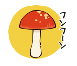 Fly agaric sticker #2024840