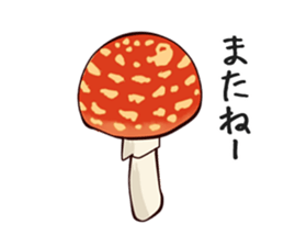 Fly agaric sticker #2024843