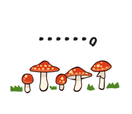 Fly agaric sticker #2024844