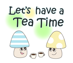 Waiting mushrooms sticker #2025012