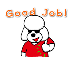 Teku the Poodle Part5 sticker #2025570