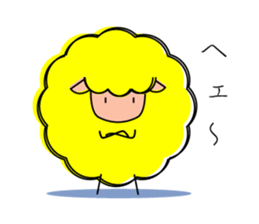 Sheep of 5 colors sticker #2025732