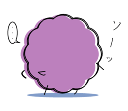 Sheep of 5 colors sticker #2025749