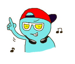 RUNRUN -Party people- sticker #2025888