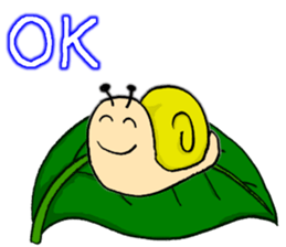 Snail's happy sticker2 sticker #2026005