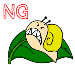 Snail's happy sticker2 sticker #2026006